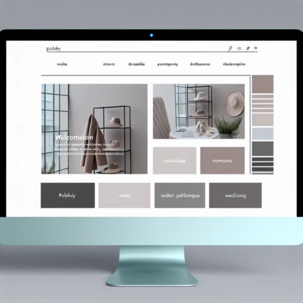 Nowoczesny interfejs wizualny strony głównej Urbanexivo z minimalistycznym układem i miejską estetyką