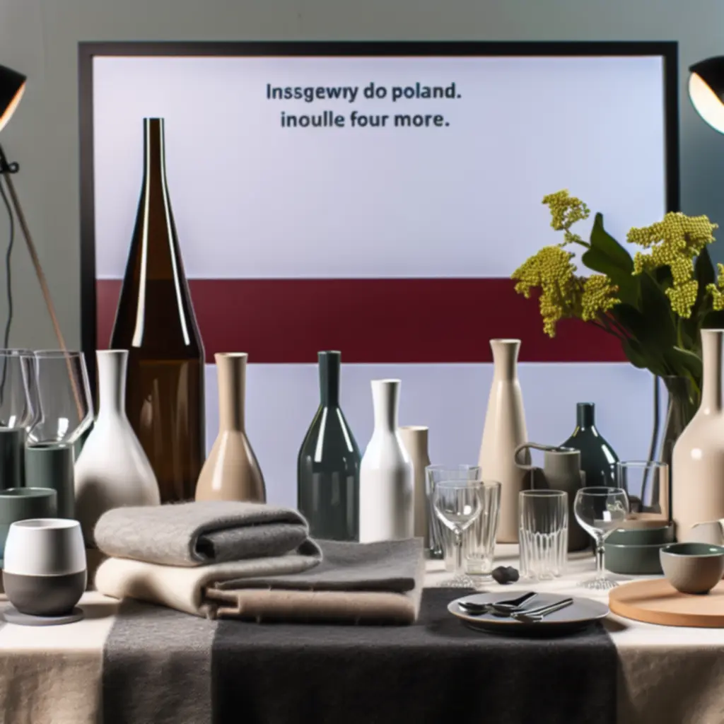 Stylowe akcesoria domowe i biurowe w nowoczesnym miejskim wnętrzu