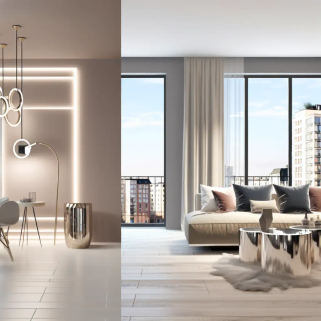 Nowoczesne miejskie wnętrze z minimalistycznymi dodatkami Urbanexivo